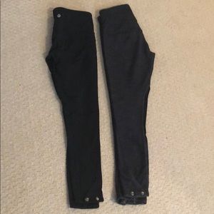 Two Lululemon leggings